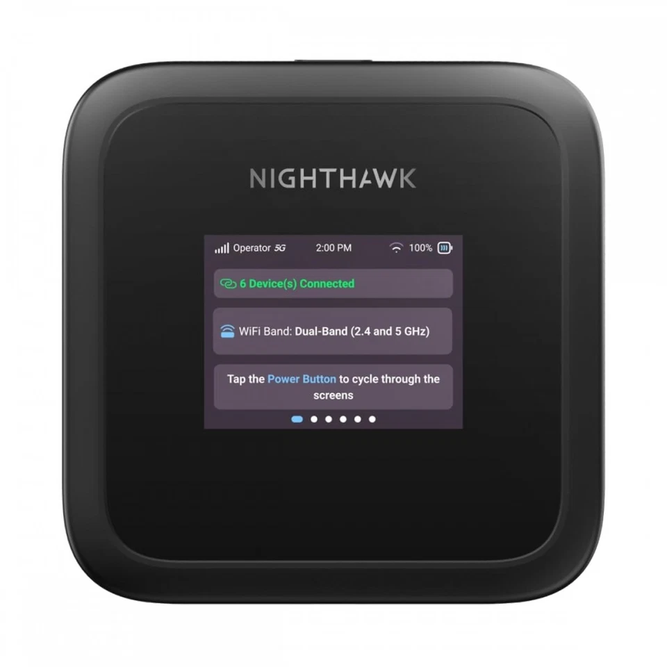 Netgear MH3150-100EUS Nighthawk M3 - WiFi 6 - 4G/5G - Router mobil - schwarz - Bild 1 von 1