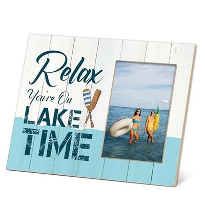 Marcos de fotos temáticos de lago 4x6, decoración de la casa del lago, regalos de jubilación para hombres,  Foto 1 de 4