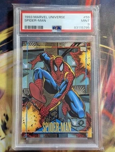 SPIDER-MAN #59 1993 Skybox Marvel Universe PSA 9 - Picture 1 of 2