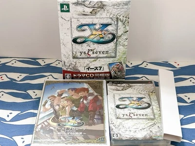 Ys Seven Drama CD Limited Box Set PSP Japan Ver. Complete w/ Bonus CD Falcom - Image 1 of 4