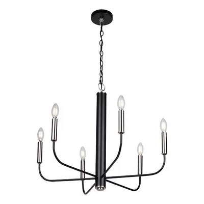 NUEVO Artcraft Lighting AC10626 Colección Verona Montaje al ras Níquel cepillado Foto 1 de 4