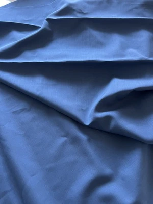 CHARLES CLAYTON FINEST MERINO SUITING FABRIC AIRFORCE BLUE 150 x 218 cm - Image 1 of 4
