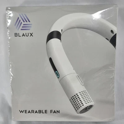 Blaux Wearable AC Plus Rechargeable Neck Fan 3 Speed Portable Mini Air Cooler - Image 1 of 4