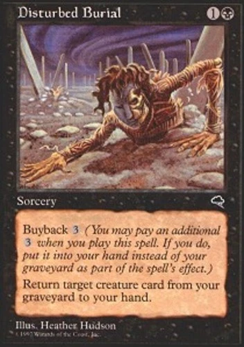 Disturbed Burial - Tempest # MTG Magic The Gathering - Image 1 of 1