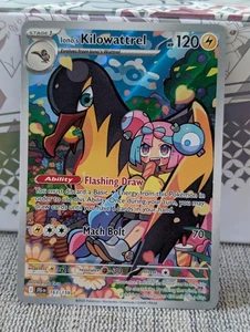 Pokemon TCG - Iono's Kilowattrel 163/159 Scarlet Violet Journey Together NM - Picture 1 of 2