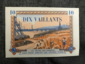 Banknote 10 Tapfere - Lager der Bewegung der Tapferen Herzen 1942 - Bild 1 von 2