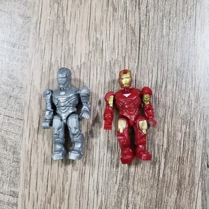 Fisher Price Imaginext Iron Man & War Machine Figure Marvel Mattel - Foto 1 di 12