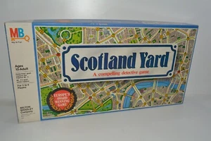 Milton Bradley Scotland Yard Game 1985 Complete Vintage - Picture 1 of 4