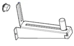 Zebra 1'' Kern-Adapter P1058930-086 - Afbeelding 1 van 1