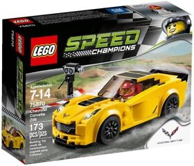 Lego 75870 Speed Champions Chevrolet Corvette Z06 - Brand New Sealed