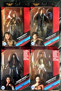 WONDER WOMAN movie all 4 build a figure ARES steve trevor Queen Hippolyta BAF - Picture 1 of 1