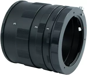 Set anello tubo prolunga macro per tutte le fotocamere DSLR Pentax PK K Mount K-5II K-5IIs - Foto 1 di 6