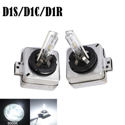 2 pieces For Buick Enclave 2008-2012 D1S HID Headlight High&Low Beam 6000K Bulb - Image 1 of 4