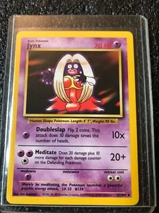 1999 jynx pokemon base set 31/102 - Picture 1 of 2