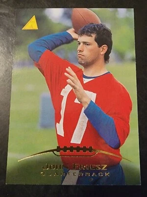 1995 Pinnacle Football #57 John Friesz  - Image 1 of 2