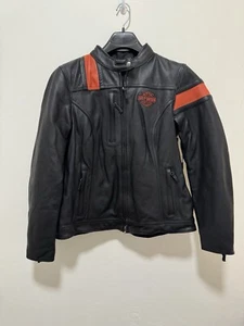 Neu mit Etikett UVP 565 $ Harley Davidson Lederjacke Highway 100 Damen XL 0452 - Bild 1 von 8