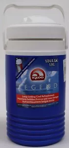 Raffreddatore bevande blu scuro Igloo Legend beccuccio flip isolato 1/2 Gal 1,9 L nuovo con etichette - Foto 1 di 1