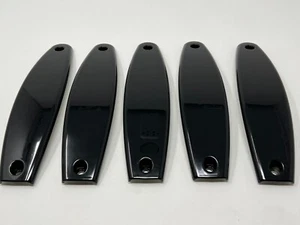 D'VINCI RAGNO BLACK INSERTS SET OF 5 PART# 475F-2 - Picture 1 of 4