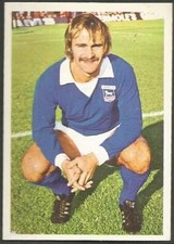 FKS 1974/75 WONDERFUL WORLD OF SOCCER STARS- #125-IPSWICH TOWN-MICK MILLS