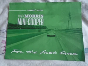 Morris Mini Cooper brochure Sep 1963 English text ref 6363 - Picture 1 of 2