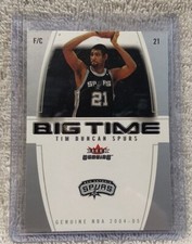 2004-05 FLEER SKYBOX GENUINE TIM DUNCAN #5 OF 15 BT 