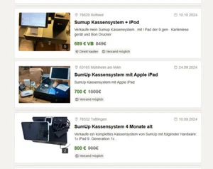Kassensystem * SumUp * Kartenlesegerät * Kassenschublade * - Bild 1 von 1