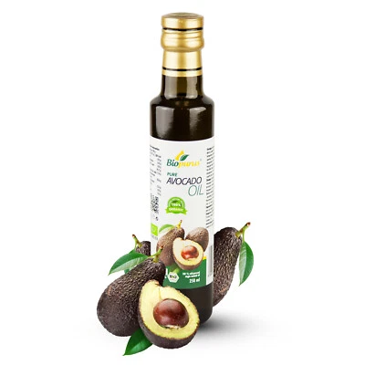Biopurus Certified Organic Cold Pressed Avocado Oil 250ml - Image 1 of 2