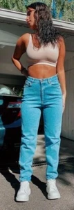 Vintage 90's DKNY Blue Jeans - Size 28  (8) - Picture 1 of 24