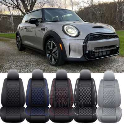 Juego completo protector cojín 2/5x funda asiento coche cuero mini cooper 2002-2023 Foto 1 de 4