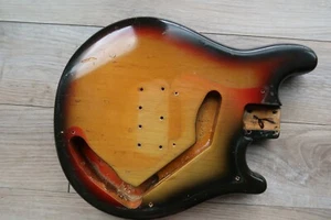Original Vintage 1964 Fender Mandocaster Body Rare sunburst 60's 1963 Pre CBS - Picture 1 of 12