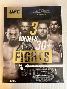 SEALED OFFICIAL PROGRAM OF UFC 194 ALDO VS MCGREGOR THUG ROSE VANZANT EDGAR - Picture 1 of 6