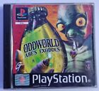 ODDWORLD ABE'S EXODDUS PS1 GAME BOXED COMPLETE WITH MANUAL BLACK LABEL VGC