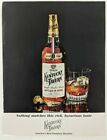 DAMAGED Old Kentucky Tavern Print Ad Whiskey Poster Art PROMO Official Bourbon