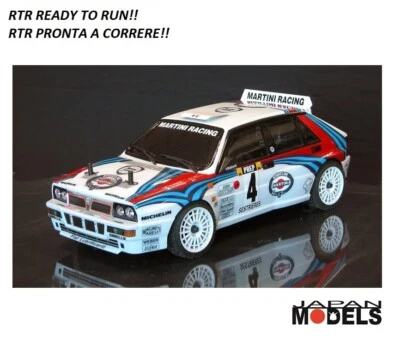 The Rally Legends LANCIA DELTA HF INTEGRALE 1992 2.4GHZ 1/10 Rc Brushed RTR - Immagine 1 di 4