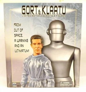Amok Time Gort und Klaatu "The day The Earth Stood Still" Figurenset Originalverpackt - Bild 1 von 3