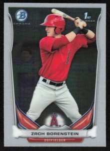 2014 Bowman Chrome Mini #248 Zach Borenstein   - FREE SHIPPING