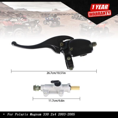For Polaris Trail Boss 325 330 2002-2009 Front Left & Rear Brake Master Cylinder - Image 1 of 4