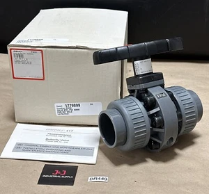NEW OPEN BOX- GEMÜ 417 40D 7 1 40 FPM Socket Weld Valve EDP 88012874-00 40mm - Picture 1 of 7