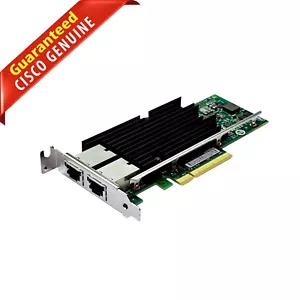 Cisco UCSC-PCIE-ITG X540-T2 10GBase-T PCI-e 2x RJ-45 Network Adapter 74-11070-01 - Picture 1 of 6