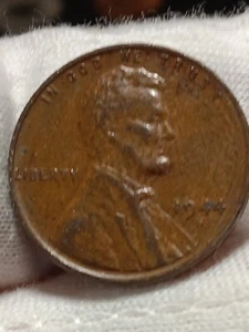 👉1944 S Lincoln Wheat Penny Error Repunched Date Xf Choice S/619 - Picture 1 of 5