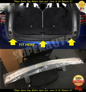 Bota trasera maletero placa protectora de acero para Tesla Model X 2016-2018 - Imagen 1 de 2