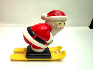 VINTAGE Mr. Christmas Santa's Ski Slope REPLACEMENT Skiing Santa Claus - Picture 1 of 6