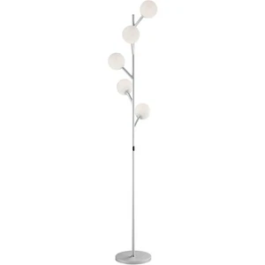 Lite Source LS-83827SILV Blanca Floor Lamp Silver - Picture 1 of 4