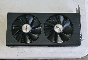SAPPHIRE NITRO+ RX 580 8G G5 8GB GDDR5 Graphics Card P/N 299-2E347-200SA - Picture 1 of 5