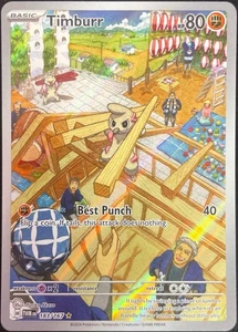 Timburr 183/167 Illustration Rare Mint Condition - S&V Twilight Masquerade - Picture 1 of 2