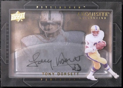 2011 Upper Deck Exquisite Dimensions #D-TD TONY DORSETT Autograph AUTO - Image 1 of 2