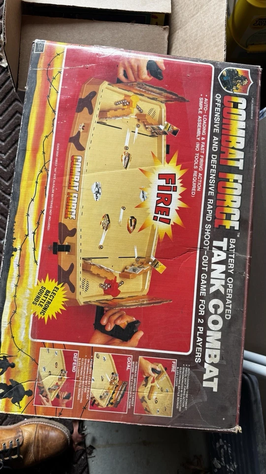 Combat Force Juego de Mesa Combate Tanque Comando a Batería 2 Jugadores - Funcionando / Raro Foto 1 de 1