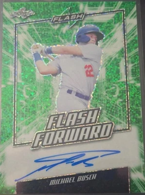 Michael Busch Chicago Cubs 13/15 Rookie Autograph Super RARE!! Having Great YEAR - Image 1 of 2