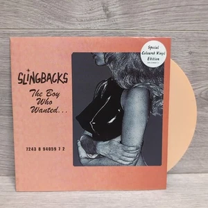 Slingbacks, The Boy Who Wanted - 7" Pink Vinyl Single - 1997 Virgin Ltd Edition - Picture 1 of 5