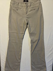 Vintage Y2K Flare Khakis Stretch Bebop Bratz-Style Size 13 - Picture 1 of 10